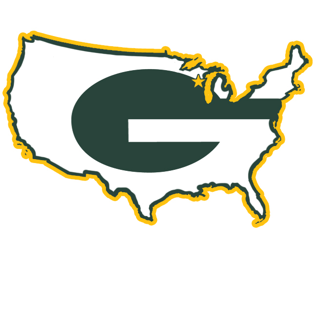 Green Bay Packers Manifest Destiny Logo DIY iron on transfer (heat transfer)